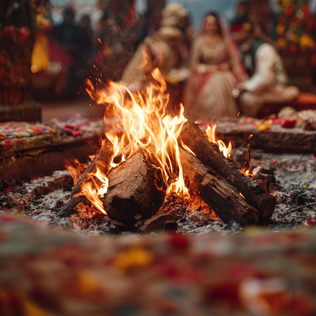 The importance of agni during Hindu weddings